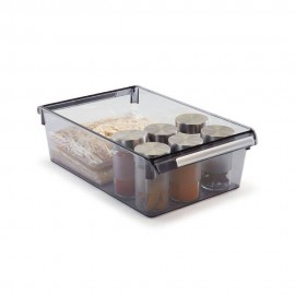 ڕەفەی ڕێکخستنی پلاستیکی (١٠٠*٢٠٥*٣٢٥)ی ڕەشی ئاویی