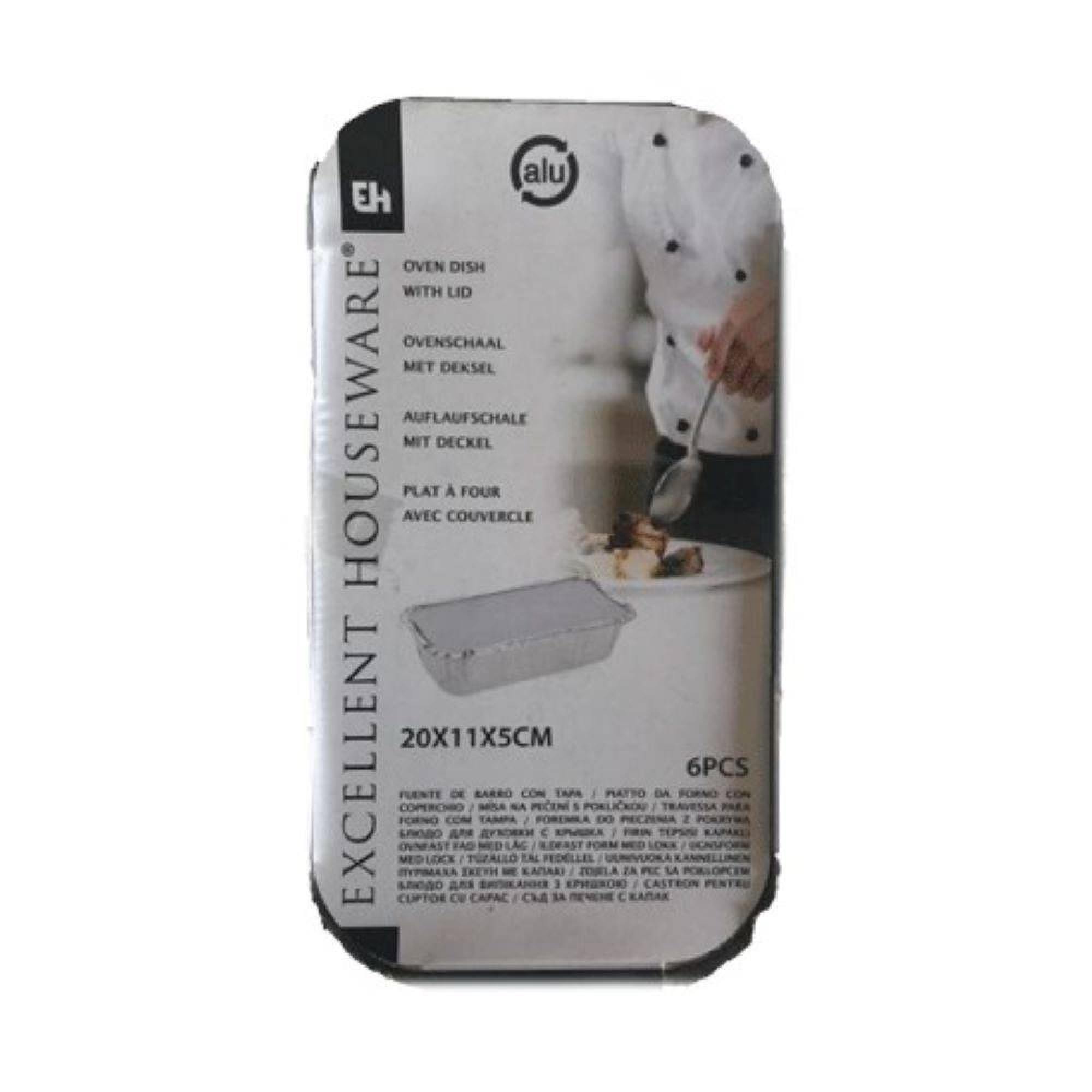 سینی قەپاغدار (٦ پارچە)