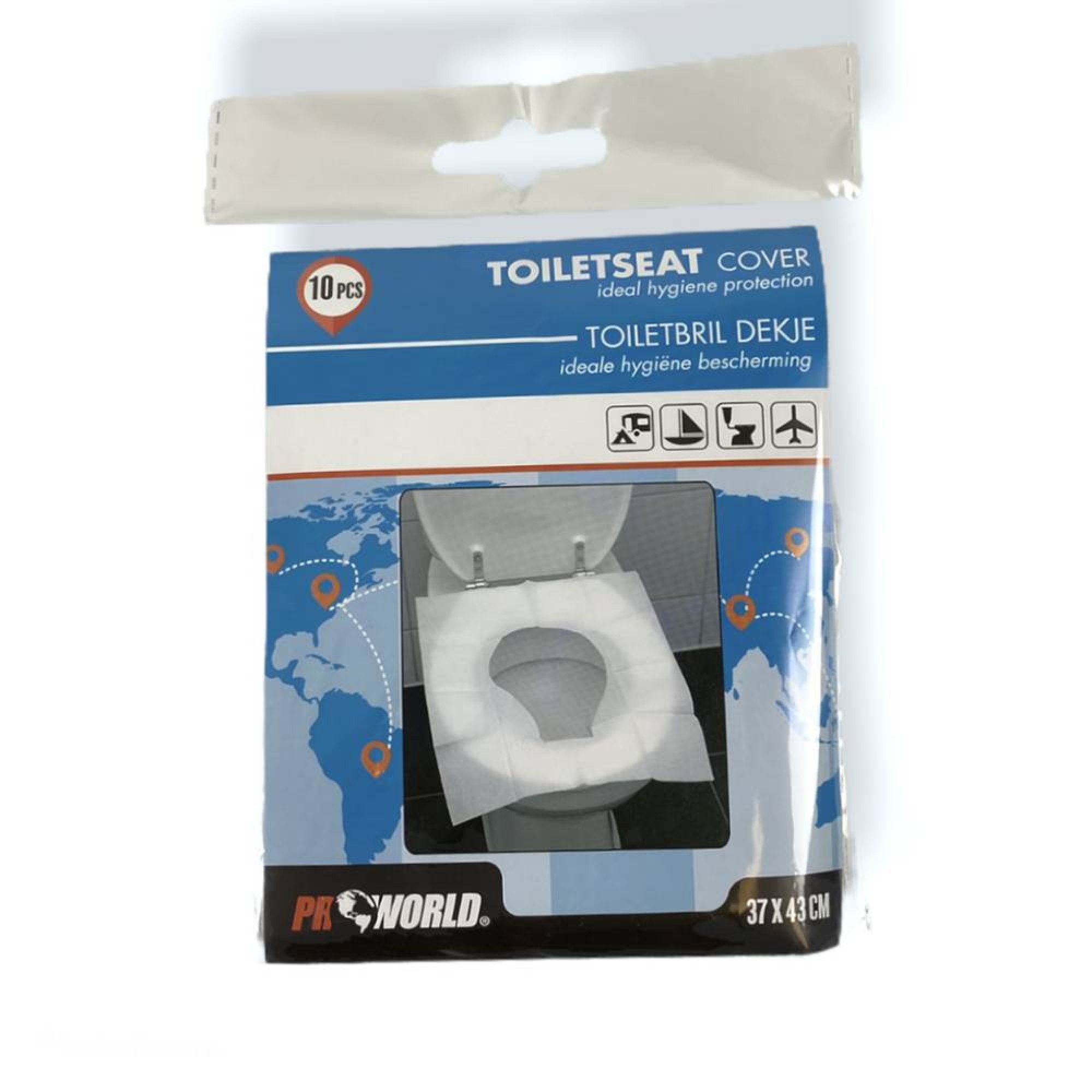 داپۆشەری سەری تەوالێت (١٠ پارچە)