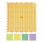 شەبەکەی (Pvc) سەر زەمینی تەڕی (٢٥*٢٥ سم)ی سوور