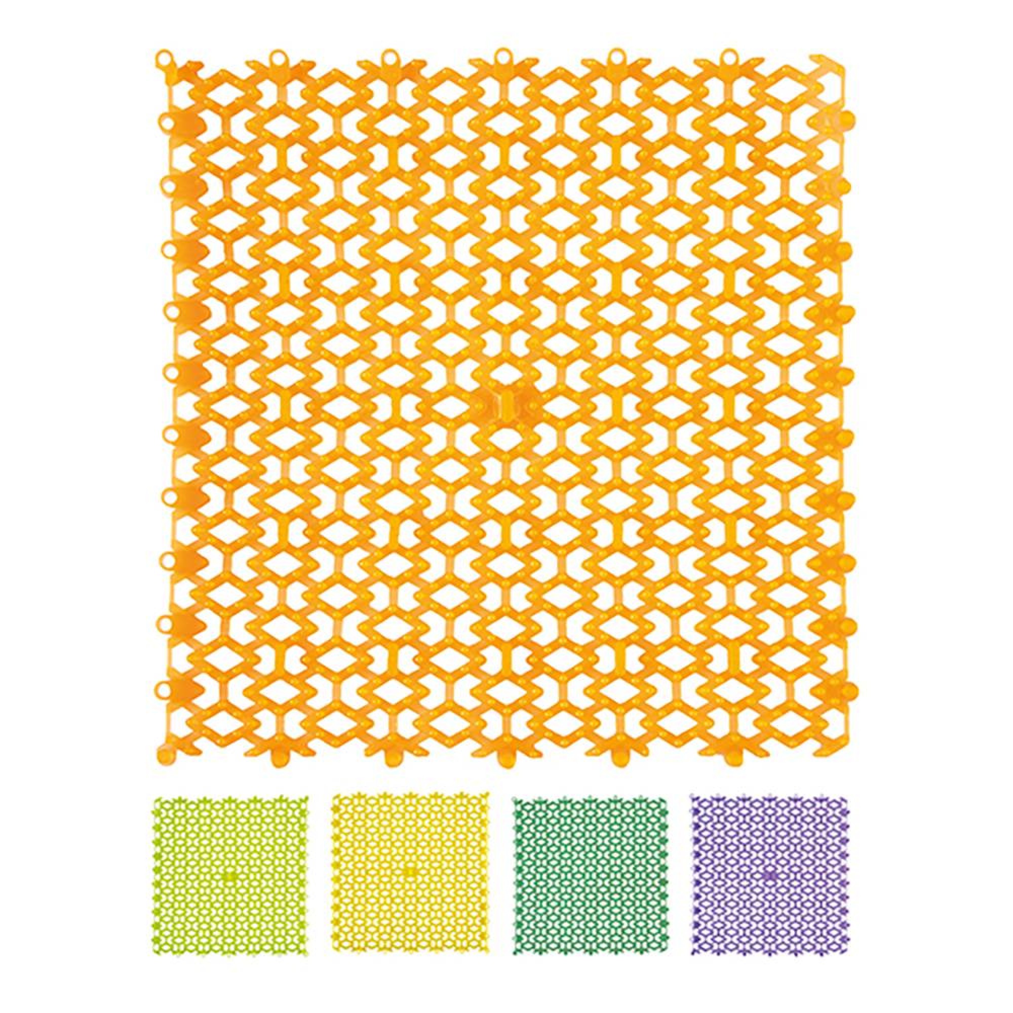 شەبەکەی (Pvc) سەر زەمینی تەڕی (٢٥*٢٥ سم)ی سوور