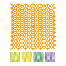 شەبەکەی (Pvc) سەر زەمینی تەڕی (٢٥*٢٥ سم)ی سوور