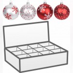 تۆپی سەری ساڵی سپی و سوور (٦٠ مم) (٤ شێوە)