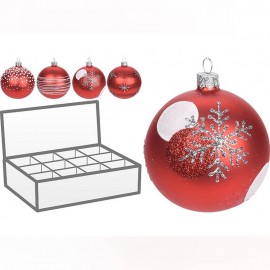 تۆپی سەری ساڵی سوور (٨٠ مم) (٤ شێوە)