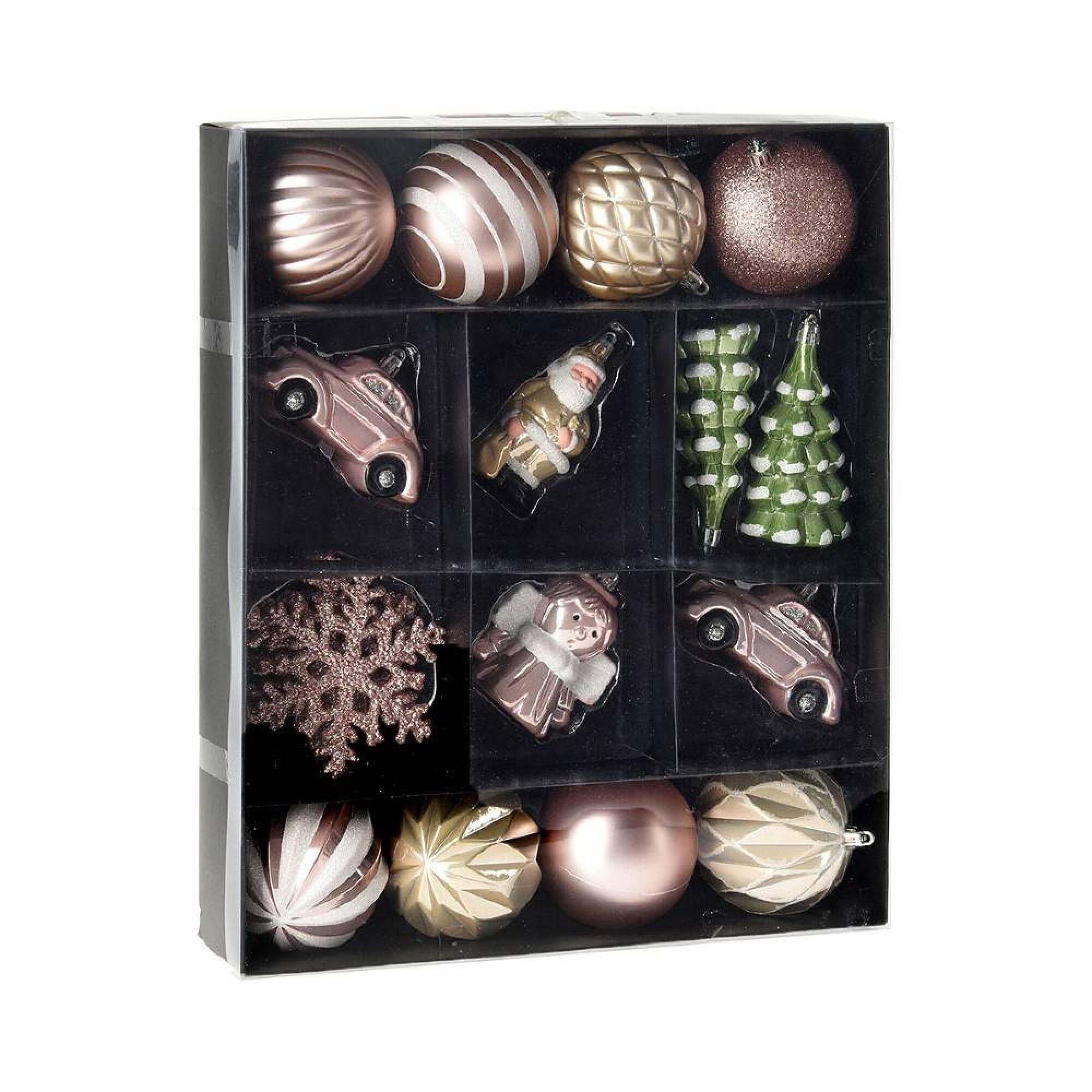 سێتی دیکۆری هەڵواسراوی سەری ساڵ ٢٠ دانە پەمەیی