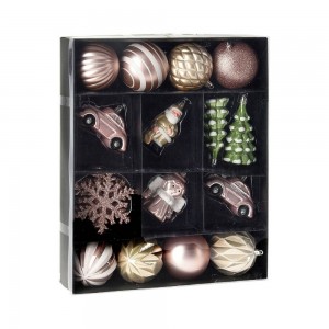 سێتی دیکۆری هەڵواسراوی سەری ساڵ ٢٠ دانە پەمەیی