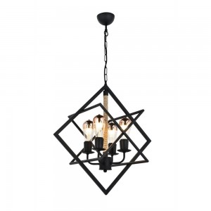 چرای هەڵواسراوی 4 گڵۆپ جۆری ئیزابێل - ڕەش - TAS.544