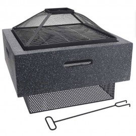 جامی ئاگری لەگەڵ ڕەفەی باڕبیکیو