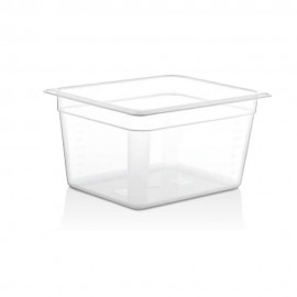 دەفری هەڵگرتنی خۆراک رەنگی شەفاف / Gn 1/2 200مم Pp