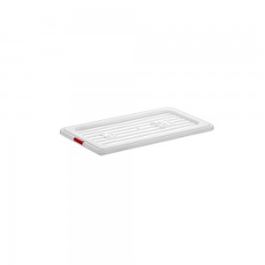 دەفری هەڵگرتنی خۆراک بە سەرەوە رەنگی شەفاف / 1.3Gn Pp