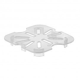 دەفری هەڵگرتنی خۆراک بە سوزگەچ و بە سەرەوە رەنگی شەفاف / 1/6 Pp