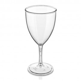 بەرداخی شەراب رەنگی شەفاف / 400مل