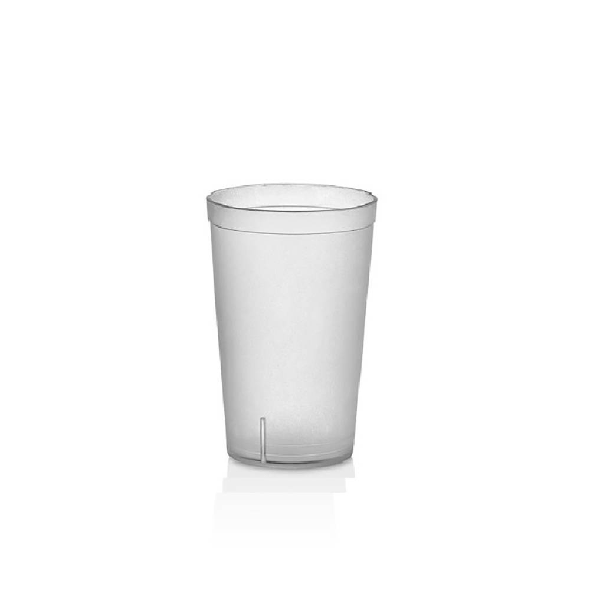 بەرداخی شووشەی خۆڵ رەنگی شەفاف / 240مل