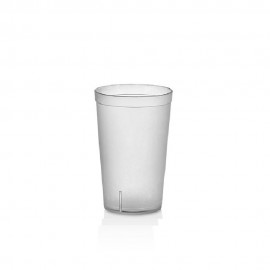 بەرداخی شووشەی خۆڵ رەنگی شەفاف / 240مل