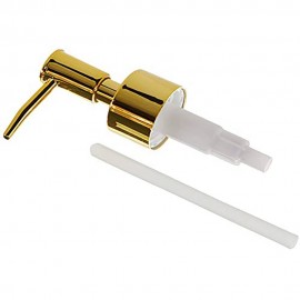 پەمپی یەدەگی جێی سابونی شلی پلاستیکی ئاڵتونی بریقەدار