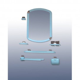 سێتی ئاوێنەی ٧ پارچەی شینی Prımanova