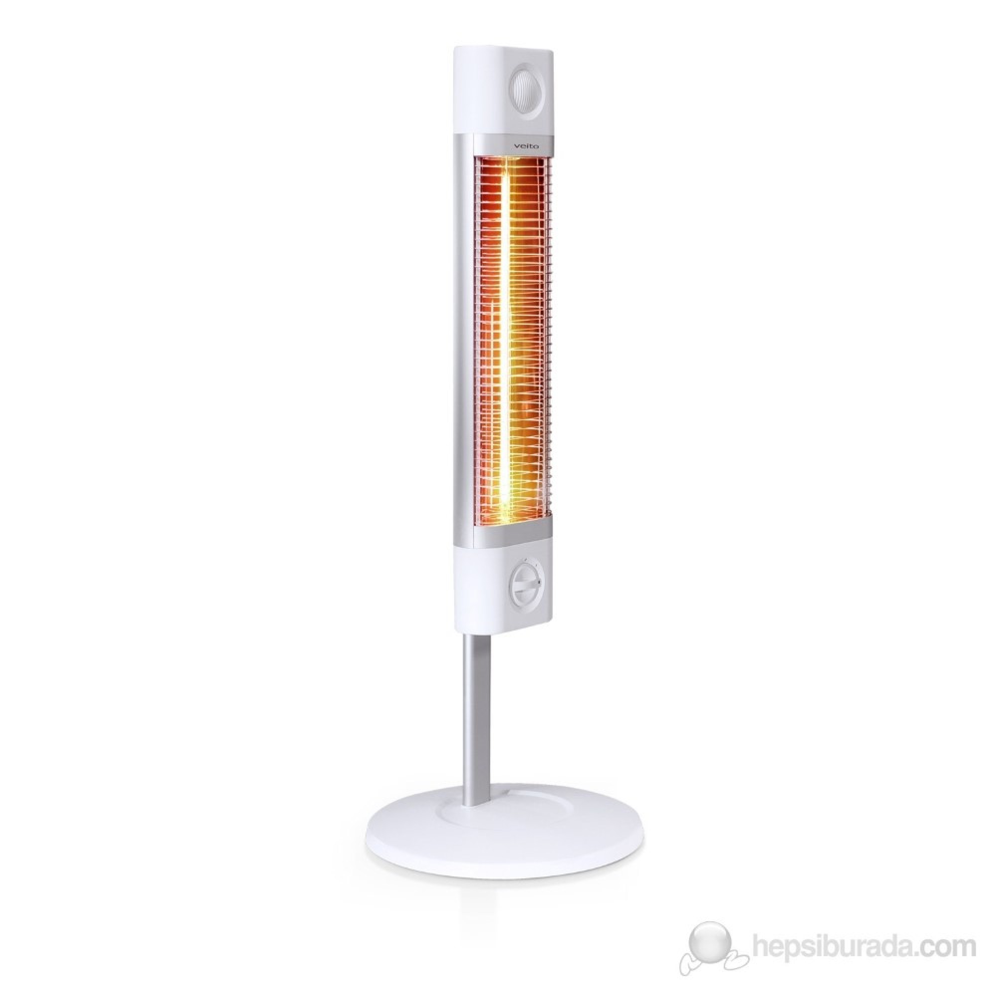 گەرمکەرەوەیی کارەبایی 1800 وات؛ سپی - CH-1800 XE