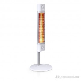 گەرمکەرەوەیی کارەبایی 1800 وات؛ سپی - CH-1800 XE