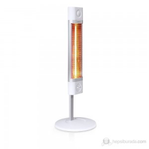 گەرمکەرەوەیی کارەبایی 1800 وات؛ سپی - CH-1800 XE