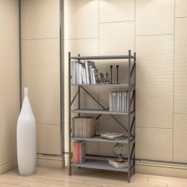 ڕەفەی کتێبی 80*34*160 سم بە ڕەنگی ئەنتراسایت