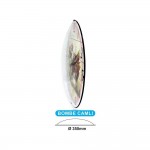 کاتژمێری دیواری گالاکسی چەماوی کیلی