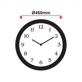 کاتژمێری دیواری گەورەی زێڕی مەڕمەڕی دیکۆرات