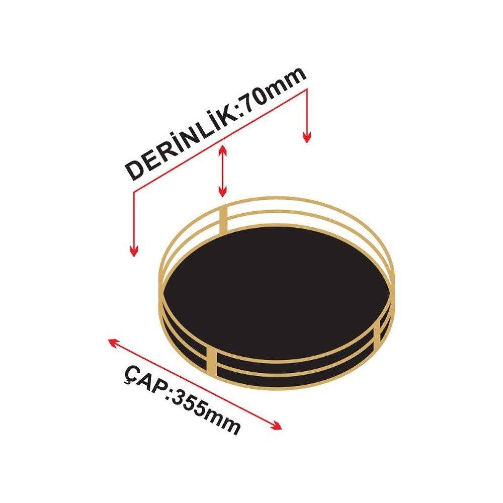 سینی گالاکسی کانزای بازنەی بە نەخشی زیوی