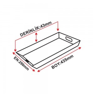 سینی گالاکسی بە نەخشی چەرم - زێڕ - شێوە سندوق