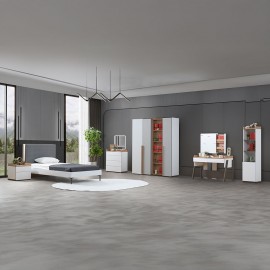 ژووری نوستنی گەنجان جۆری بێلگرەید 120*200 سم 