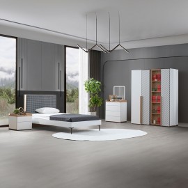 ژووری نوستنی گەنجان جۆری بێلگرەید 120*200 سم 