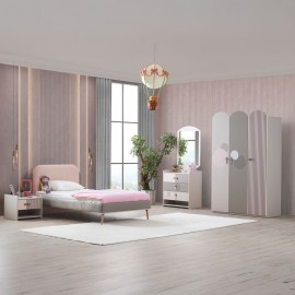 ژووری نوستنی گەنجان جۆری ئایس کرێم 100*200 سم 