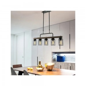 چرای هەڵواسراوی داری 5 گڵۆپ جۆری زێت - ڕەش - TAS.1139