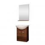 سێتی دۆڵابی دەستشۆری حەمام+سینک ناڤارۆ ٤٥ سم مارکەی ئۆرکا جۆری سۆما