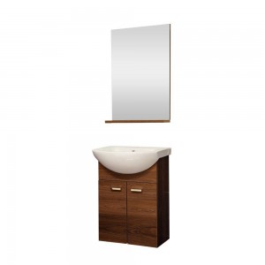 سێتی دۆڵابی دەستشۆری حەمام+سینک ناڤارۆ ٤٥ سم مارکەی ئۆرکا جۆری سۆما