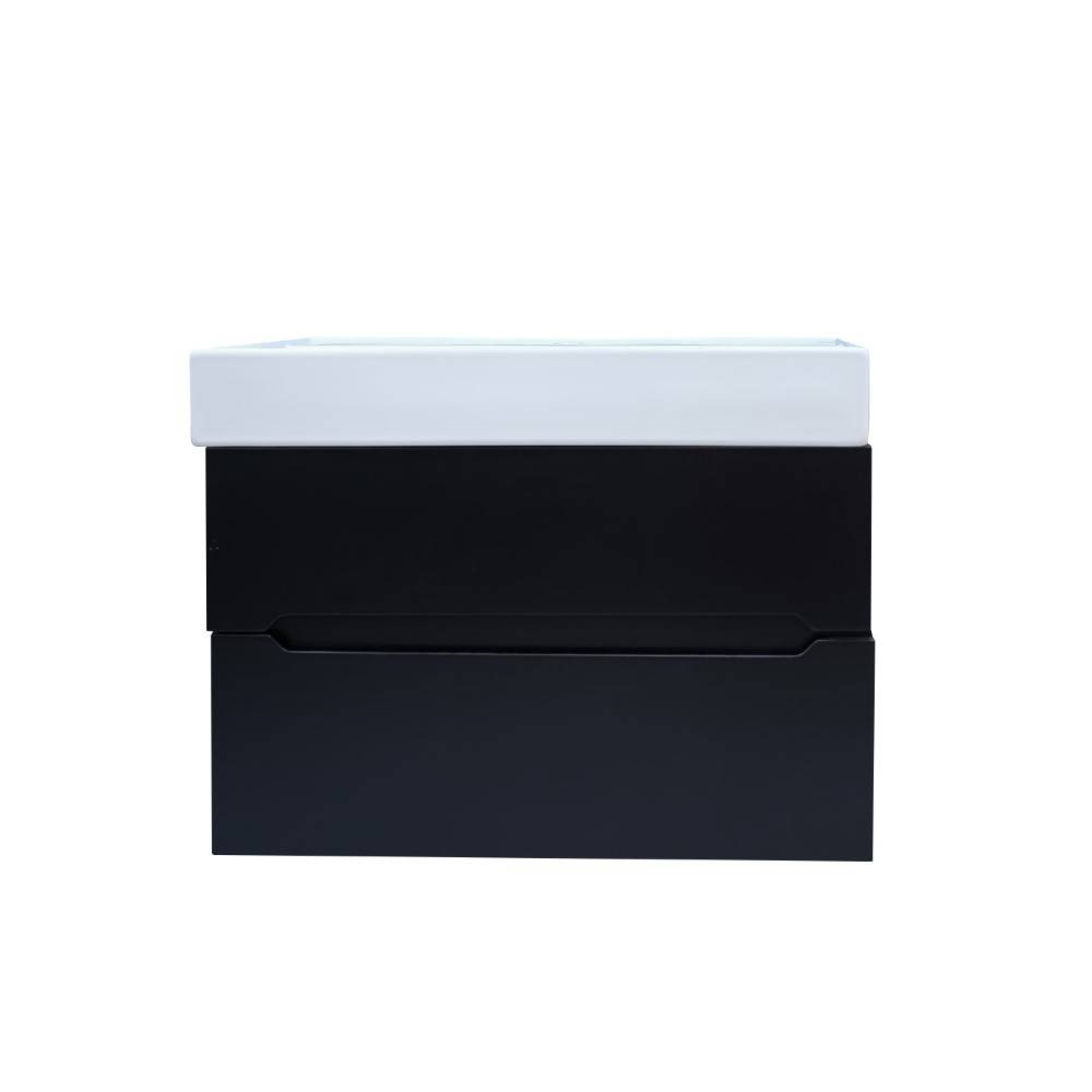 سێتی دۆڵابی خوارەوەی دەستشۆری حەمام ٨٠ سم ڕەنگی ڕەش مارکەی ئۆرکا جۆری مالتا