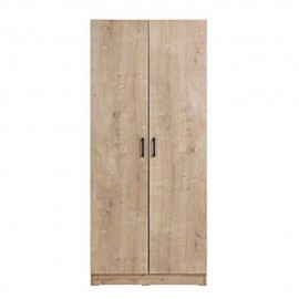 دۆڵابی جل و بەرگی 2 دەرگا 90*190*52 سم -  دار بەڕووی یاقوتی