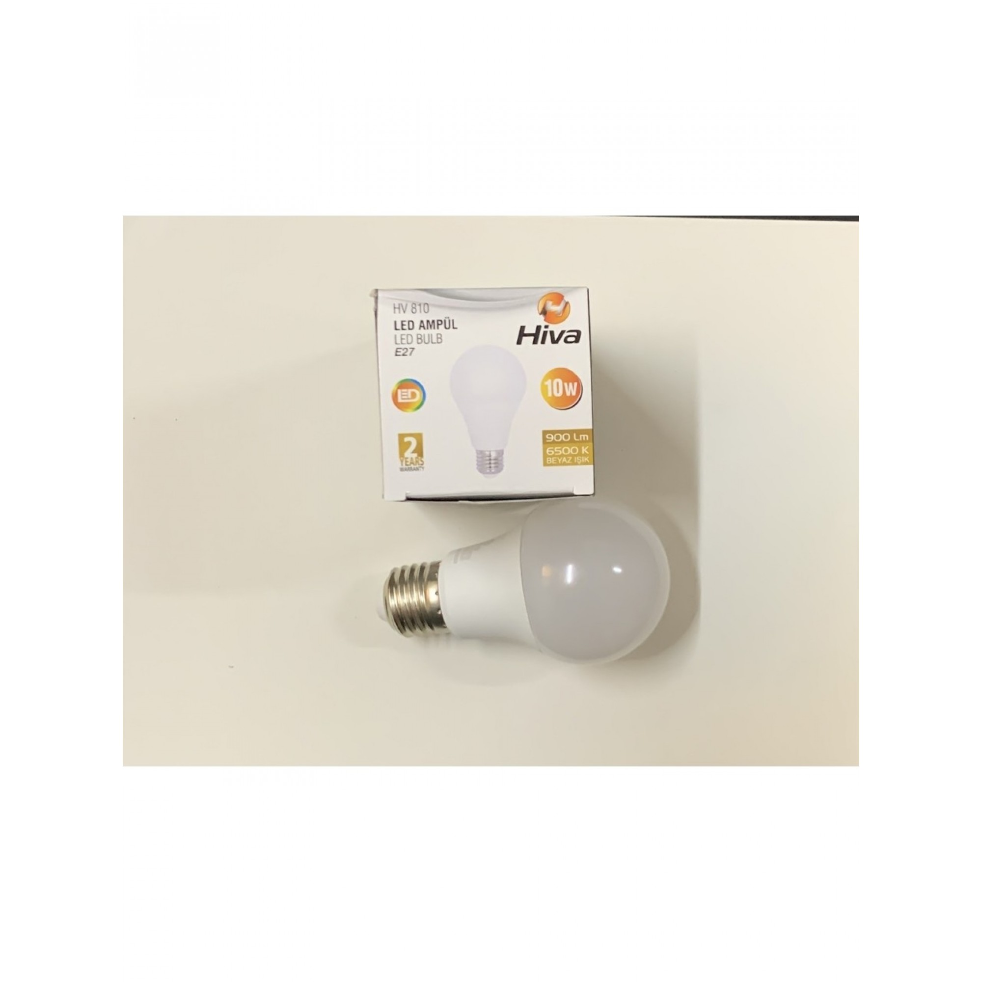 گڵۆپی 810 لێد 10 وات 6500 کێلڤن  E27 