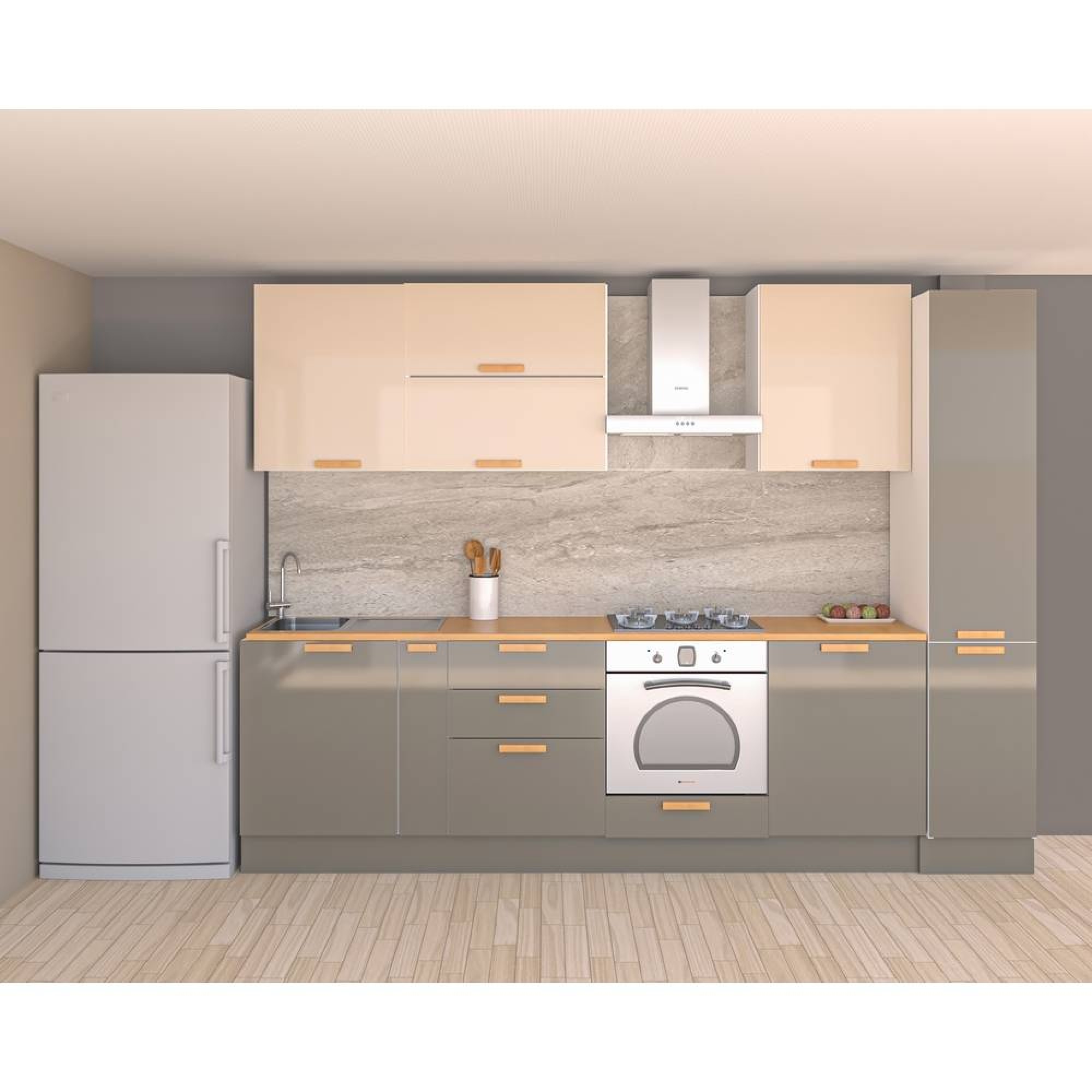 دۆڵابی کەوەنتەری جۆری ڤینیس 260 سم