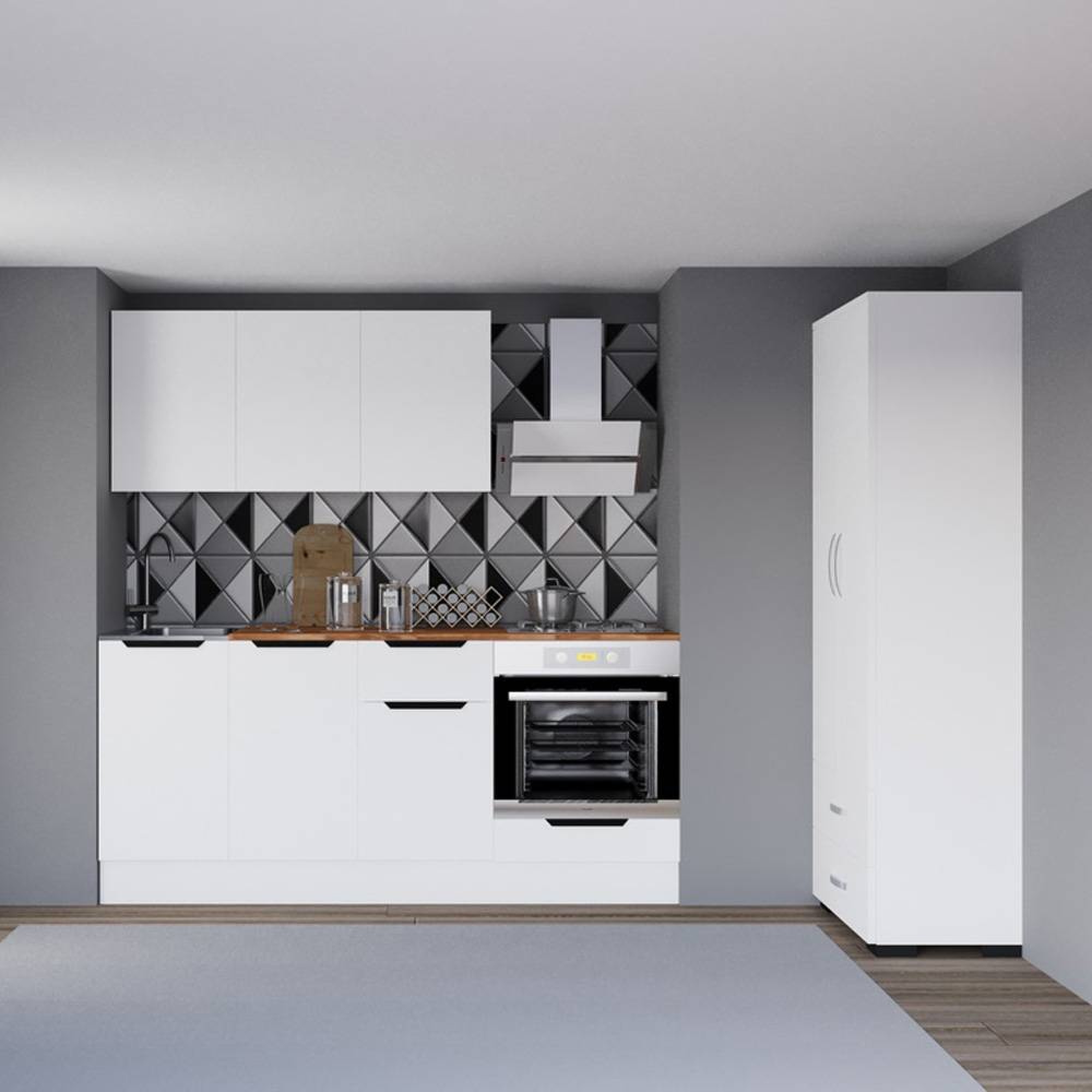 دۆڵابی کەوەنتەری جۆری ئاڵبینا 180 سم