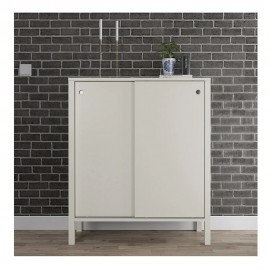 ڕەفەی پێڵاو بە 2 دەرگای سلاید جۆری ڕۆز