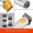 مەکینەی تاشینی قژ و ڕیشی دیجیتاڵ - GTR56031