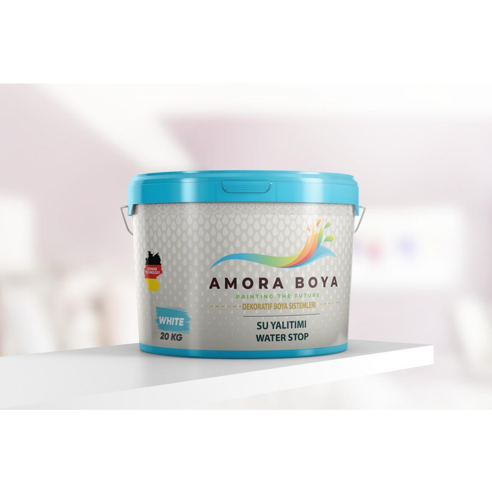 بۆیەی دژە ئاو 20 کگم؛ سپی 