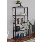 کتێبخانەی ئاسن لە 5 ڕەف 150*60*30 سم - ئەنتراسێت - FD-5LBS-007
