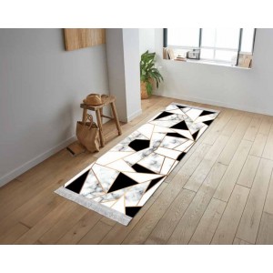 فەرشی لاکێشە مەخمەری چاپی دیجیتاڵی 50×80 سم - 00425