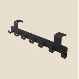 هەڵواسەری پشتی دەرگا 7 قولاپی ; ڕەش - SA026-B