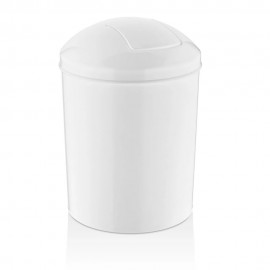 سەبەتەی زبڵی قەپاخ پەپوولە 15 لیتر - سپی - 603201