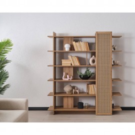 دۆڵابی کتێبی جۆری ئاندرێیا لە داری بەڕوو