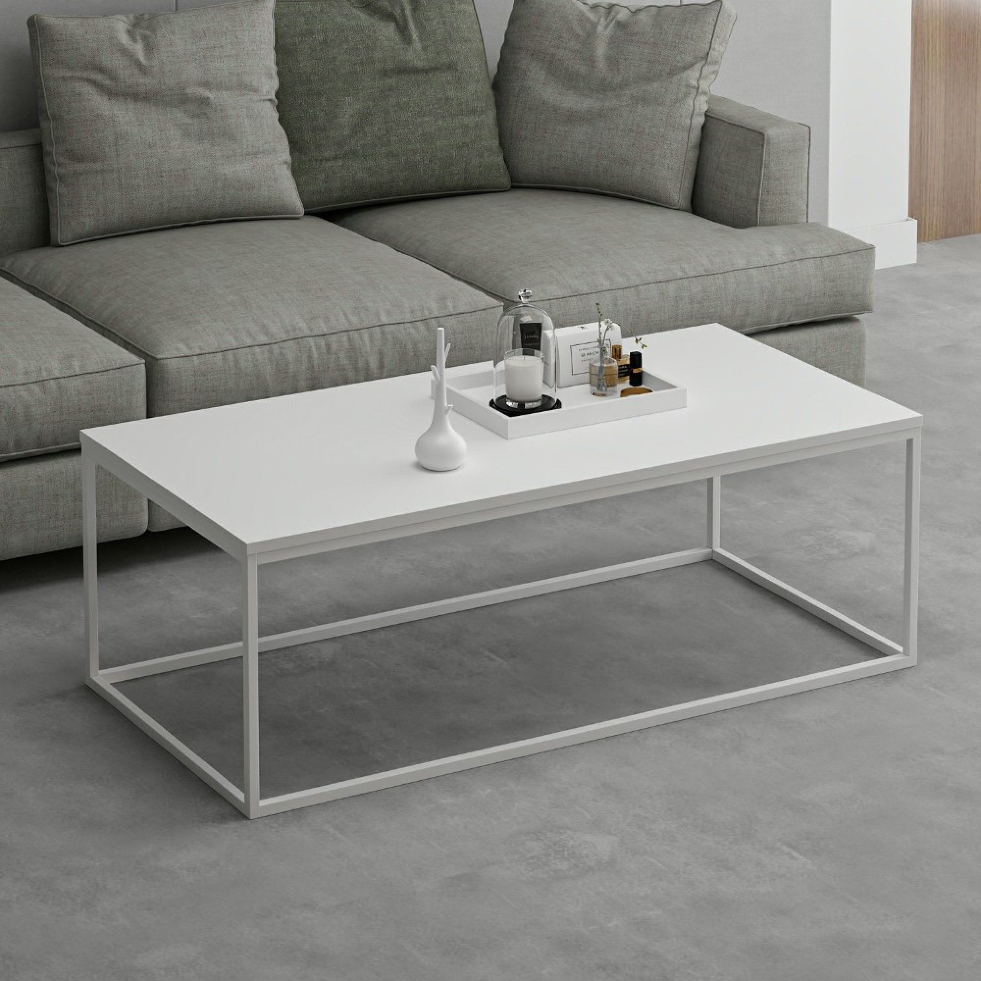 مێزی ناوەڕاست تایگەر ; سپی، پێی سپی - M.M.01.01.09.08498
