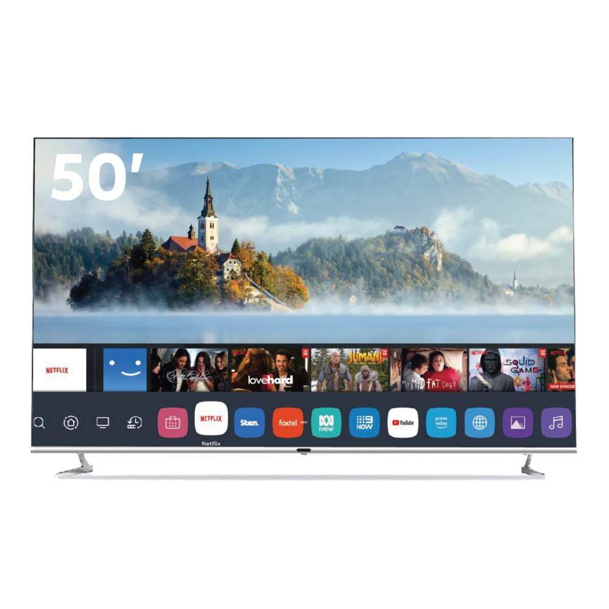 تەلەفزیۆنی زیرەکی ئڵترا 4K HD بە شاشەی 50 ئینج - SN55WUHD