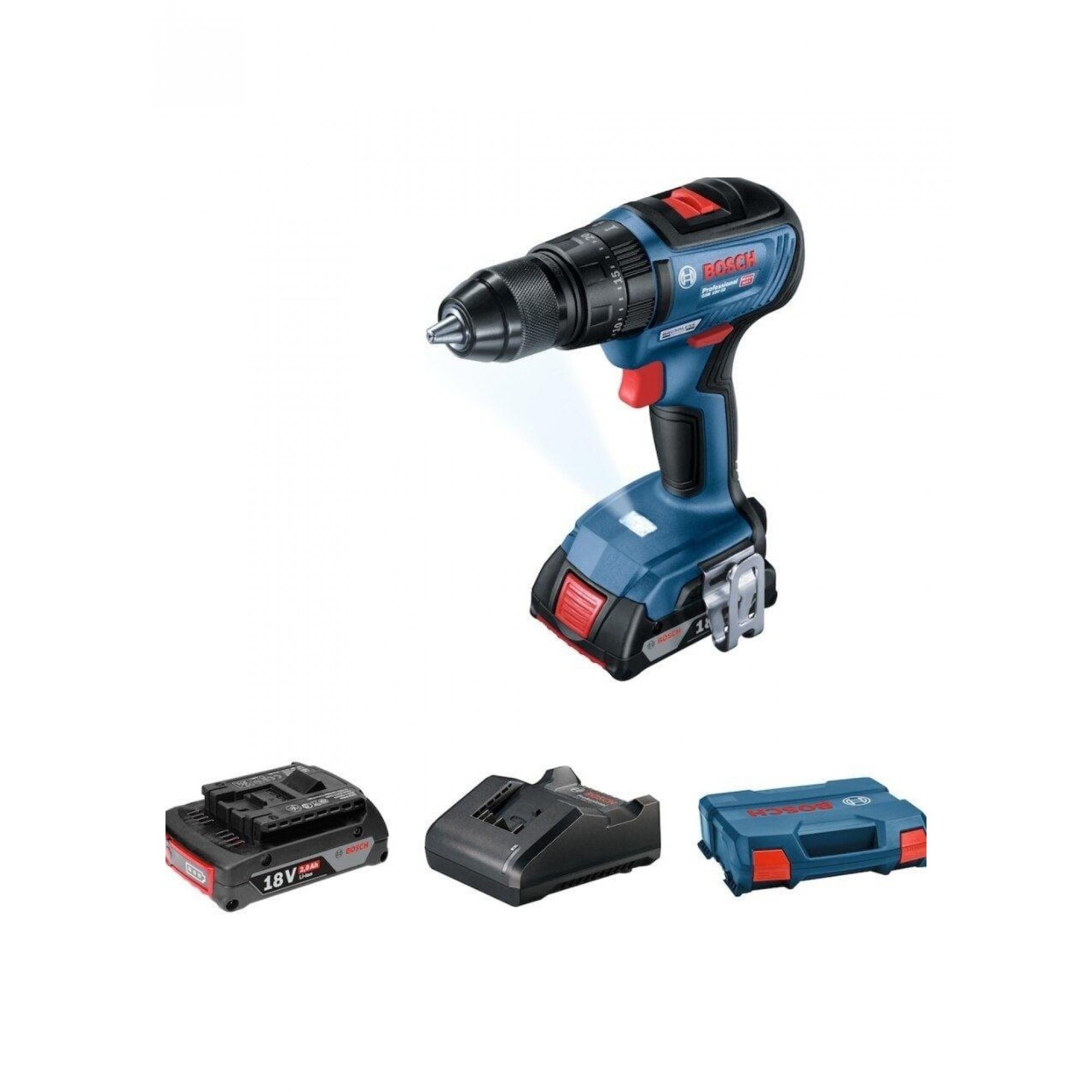 دریل و بڕغووکەرەوەی شەحن - GSB18V-50